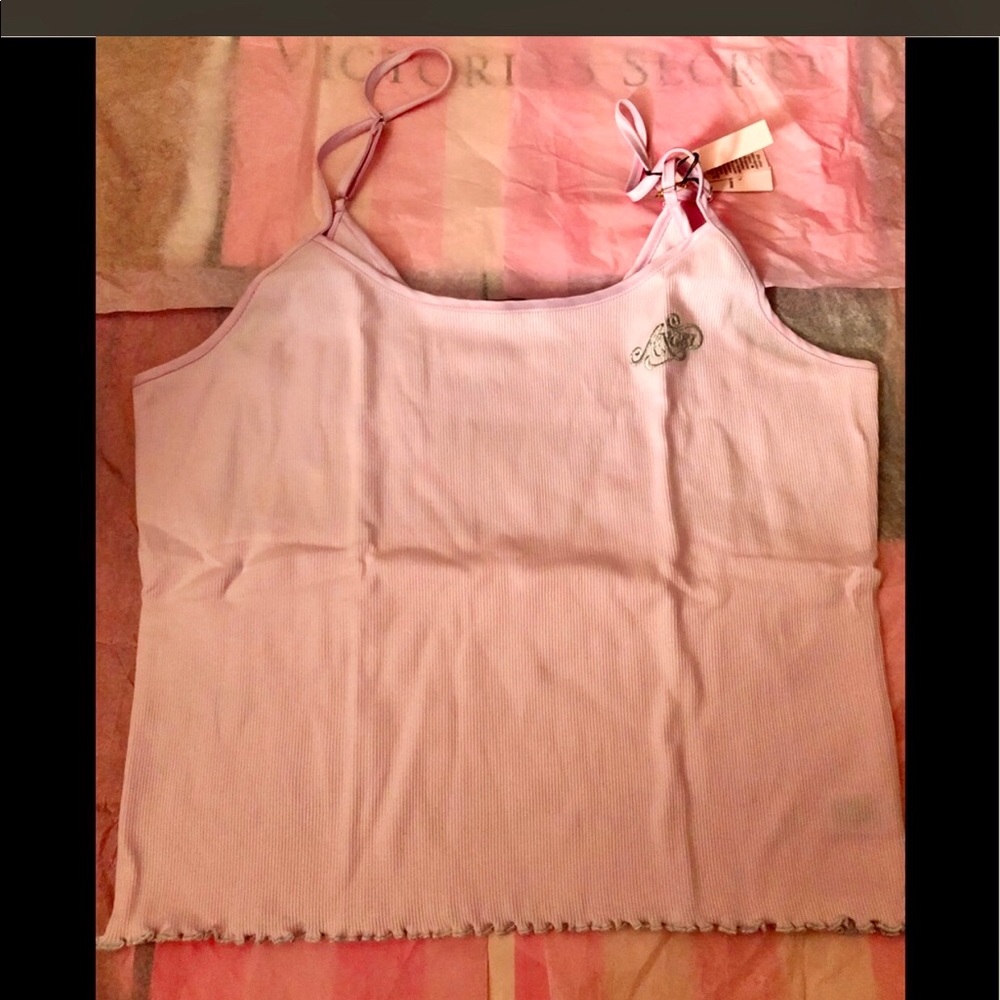 NWT VS CAMI  IN PINK*** SHORTS SOLD SEPARATE***